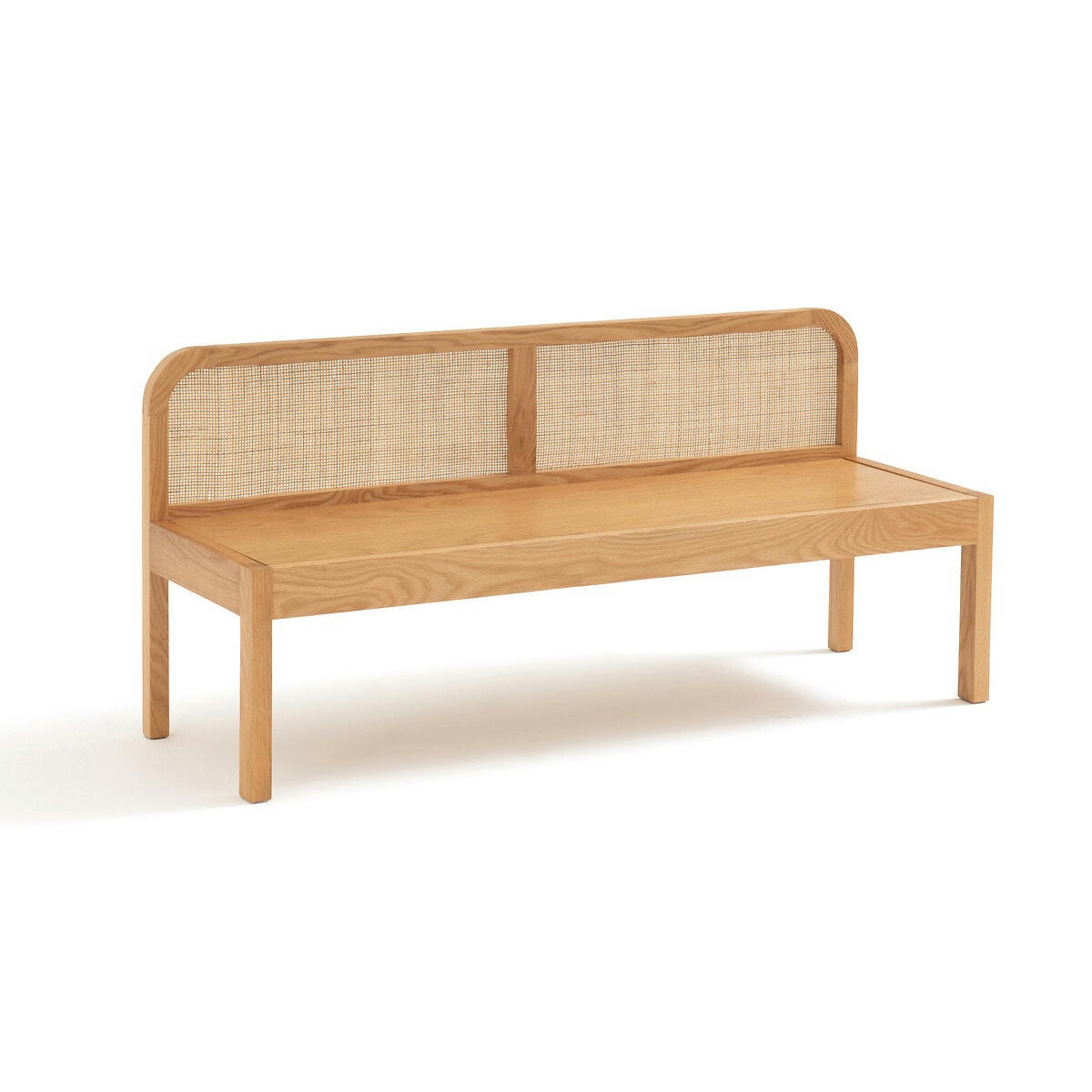 Banc bout de lit cannage, Scillia