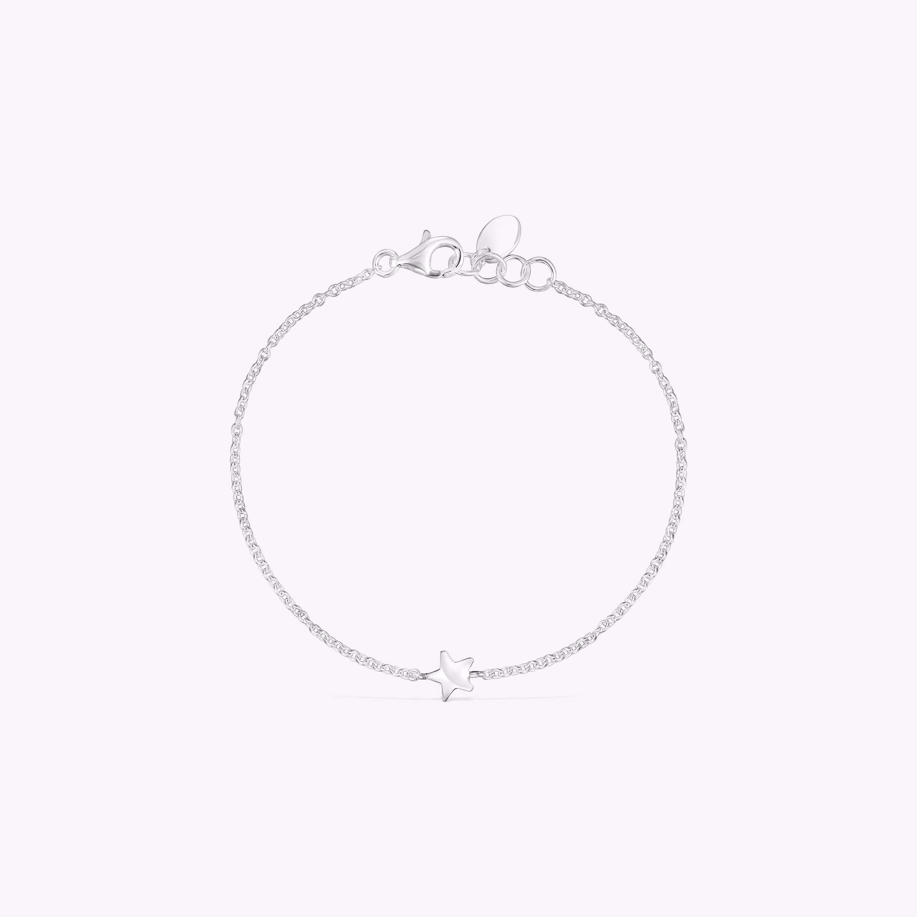 Pack de Pulseras oso-estrella de plata Mini Icons