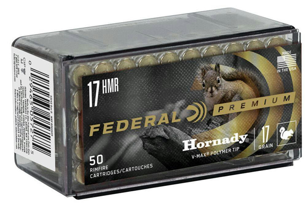 Federal 17 HMR Hornaday V-Max Shells