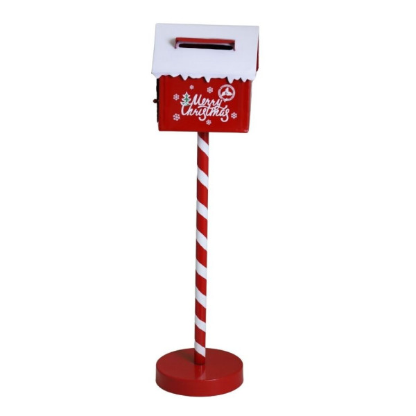 Skrzynka na listy metalowa świąteczna 51 cm