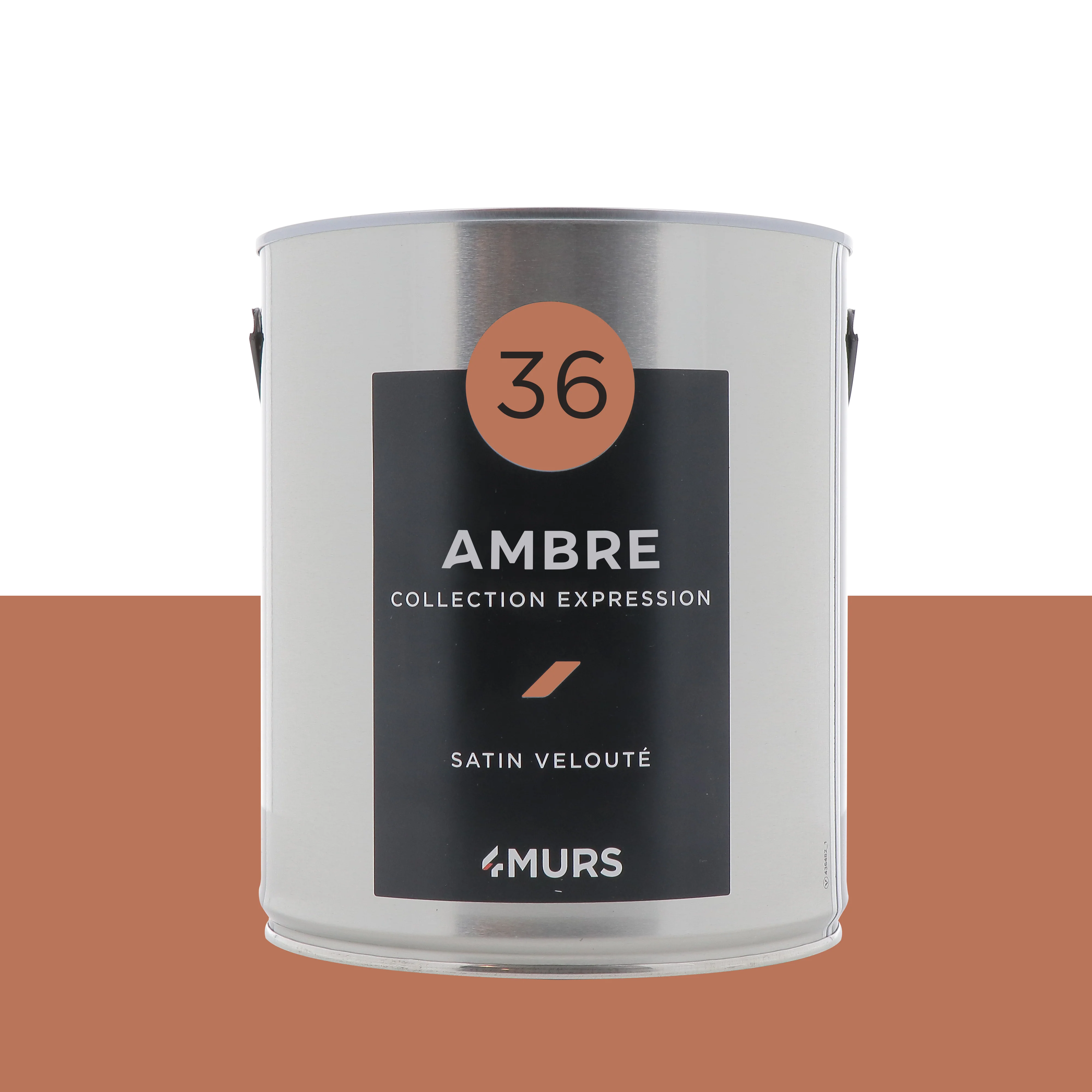 Expression Peinture Peinture ambre Satiné 2,5 L