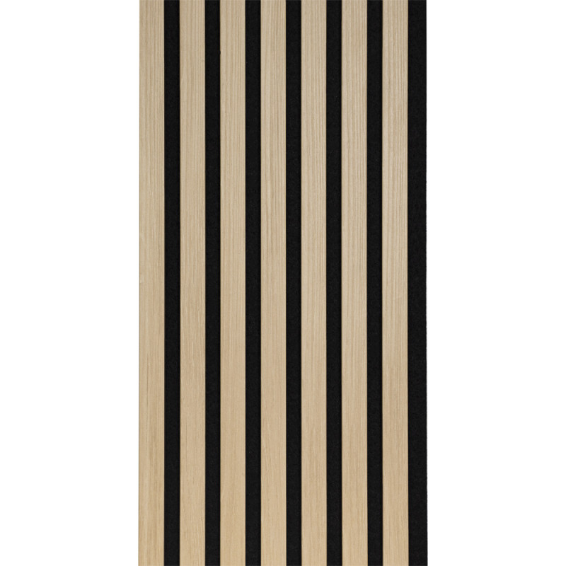 Lambris revêtu Decowall Acoustic chêne naturel 260 x 30 x 3,5 cm 2 pièces CANDO