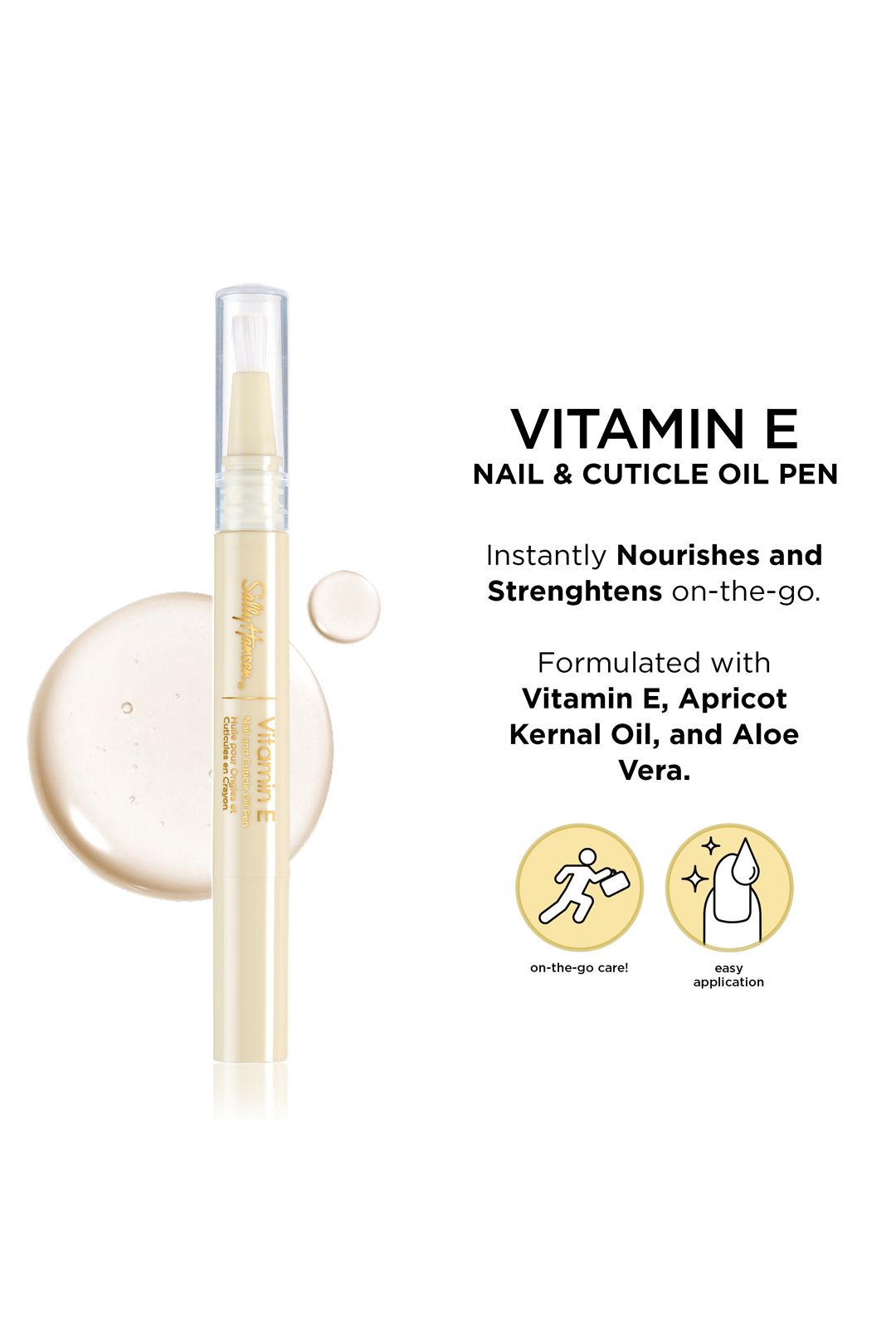 Sally Hansen Vitamin E Nail & Cuticle Oil Pen 1.8ml