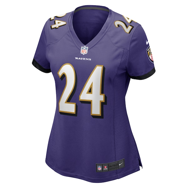 Malaki Starks Baltimore Ravens Nike Women's Team Game Jersey -  Purple