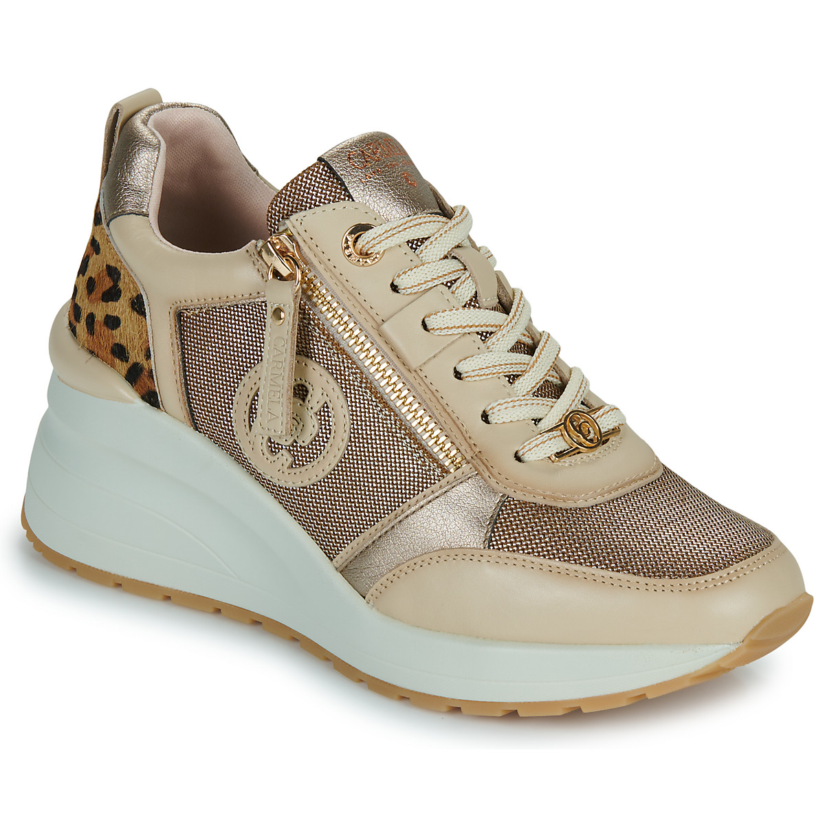 Carmela - 162521-BEIGE - Beige / Leopard