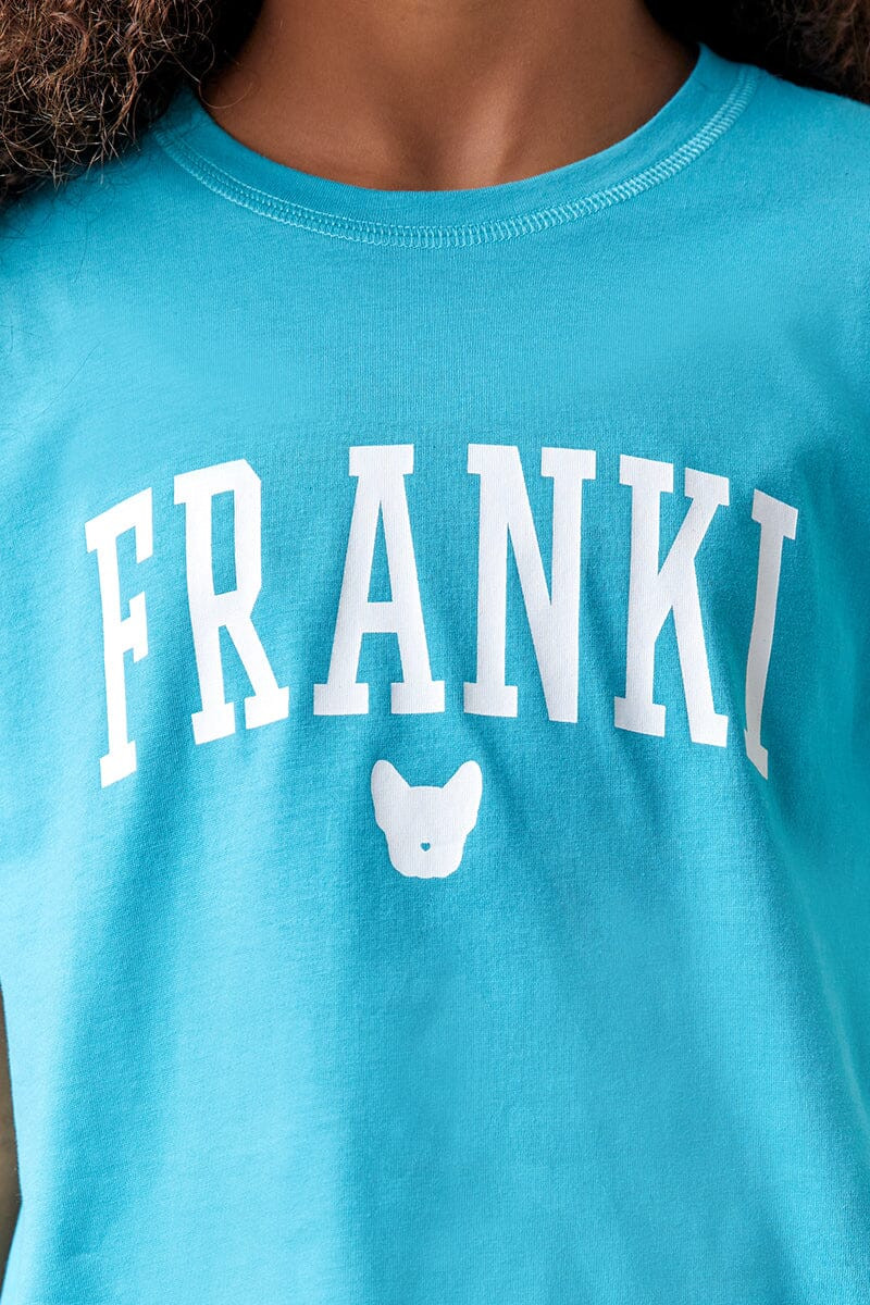 Hello Franki Short Sleeve Logo Tee for girls