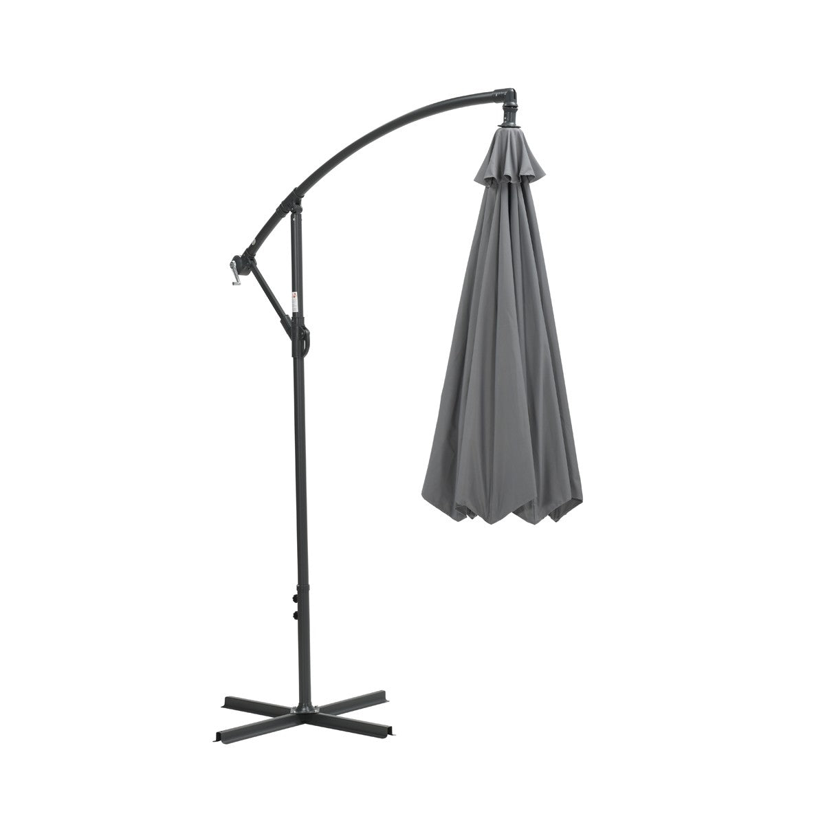 Garden Impressions zweefparasol Athene licht grijs - Ø300 cm