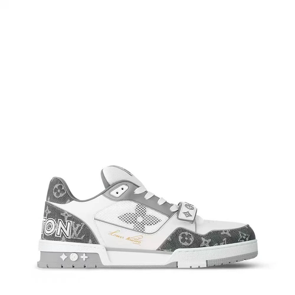 Louis Vuitton LV Trainer Sneaker Velcro(Replica)