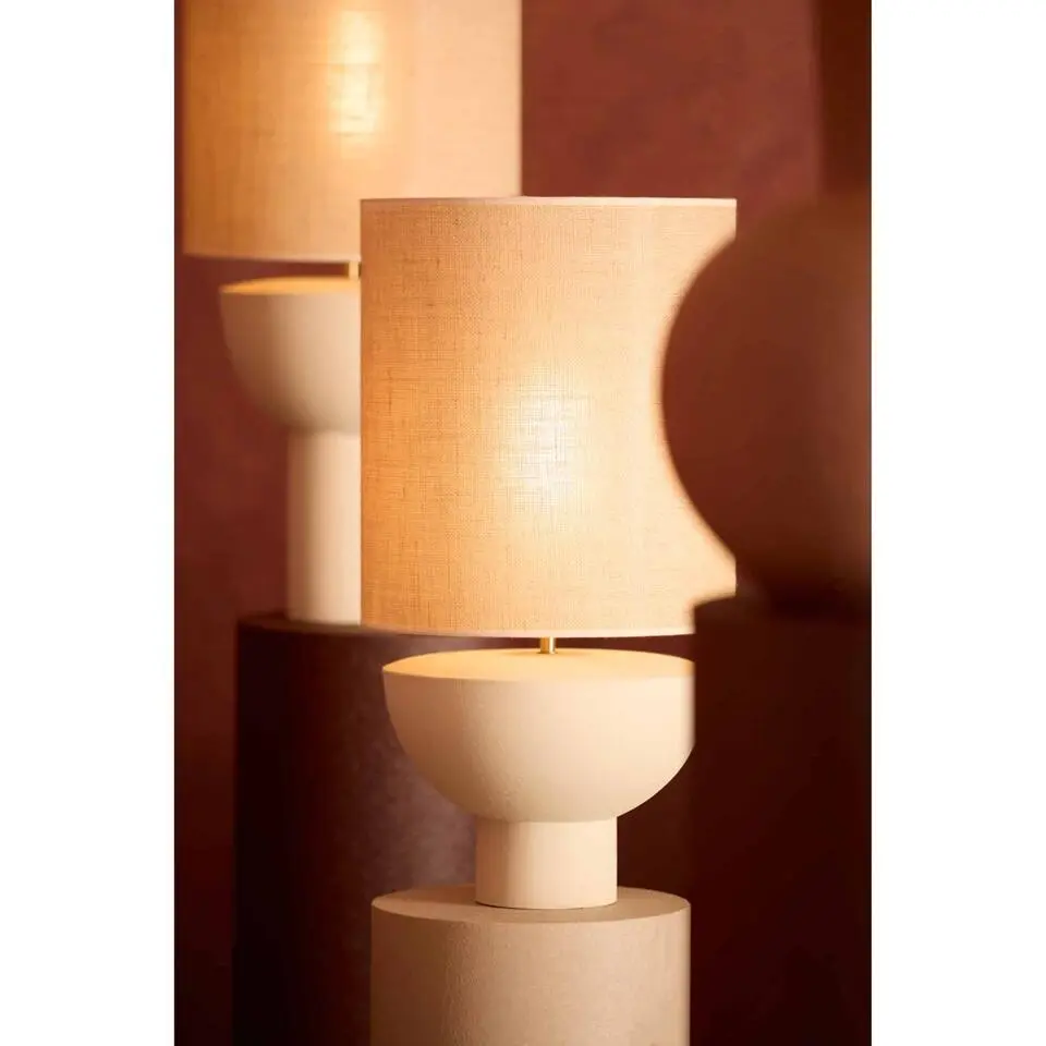 Lampvoet Ismara - Cr&egrave;me - &Oslash;31x25cm