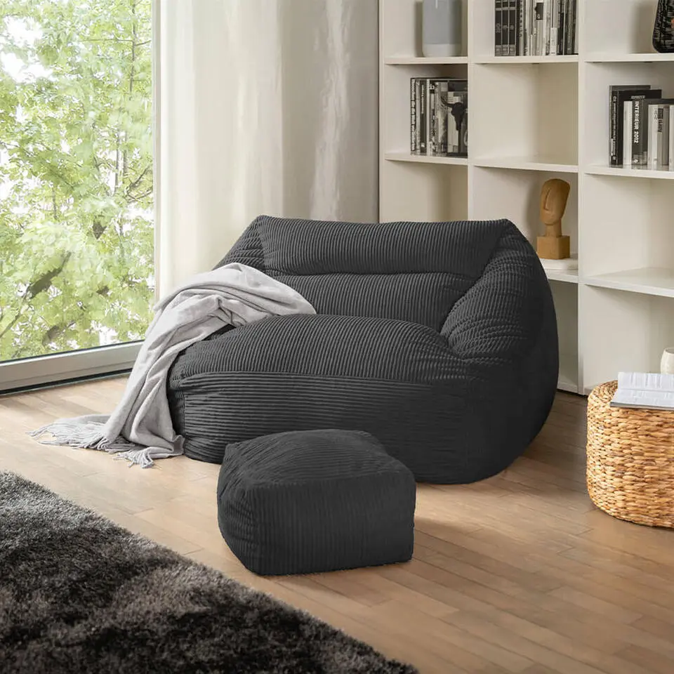 HOME DELUXE Zitzak COSY Antraciet