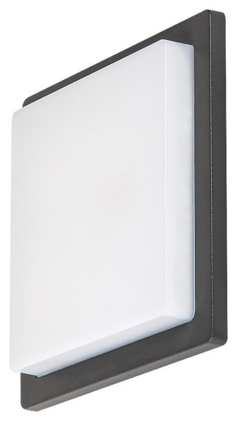 Kinkiet zewnętrzny Ontarioantracytowo-biały LED 1x8W 730lm IP65 Rabalux