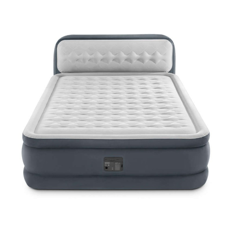 Matelas gonflable Queen Dura Beam Headboard 152 x 236 x 86 cm INTEX