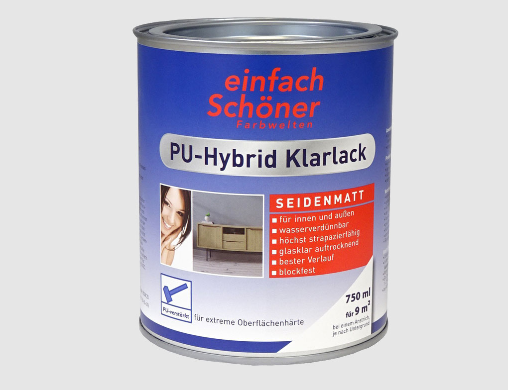 "einfach Schöner" PU Klarlack seidenmatt