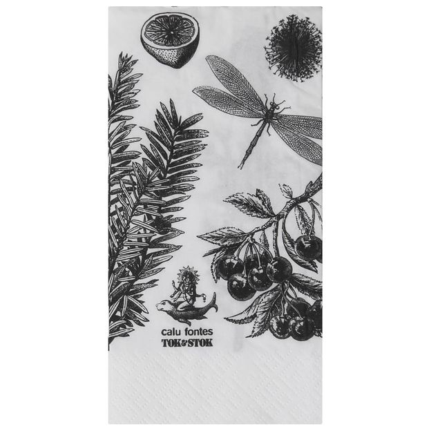 GUARDANAPO 39 CM X 39 CM PACOTE COM 20 PEÇAS NATUREZA