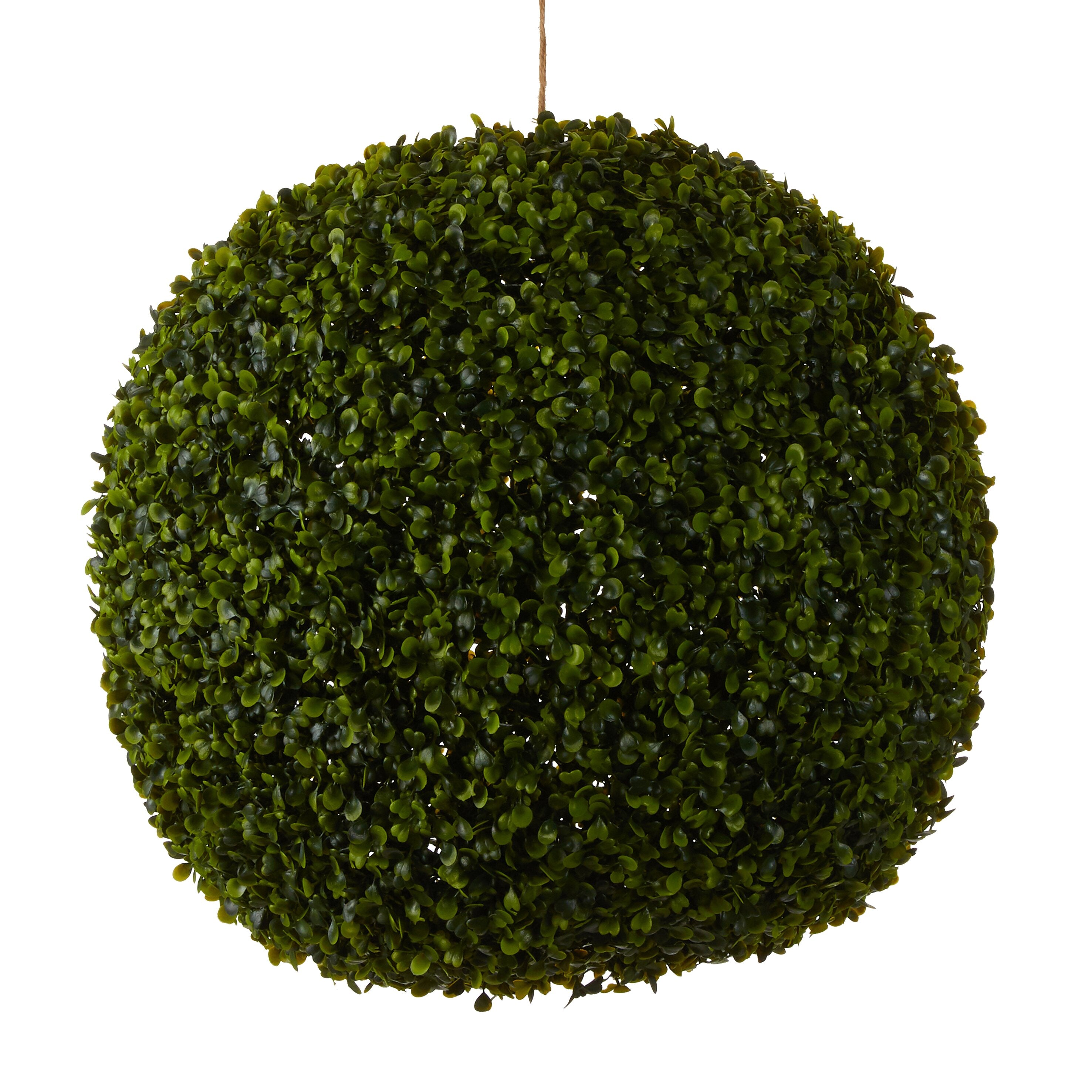 Mica Decorations Buxus Bol Kunstplant voor Buiten Hangend - Ø45 cm - Groen