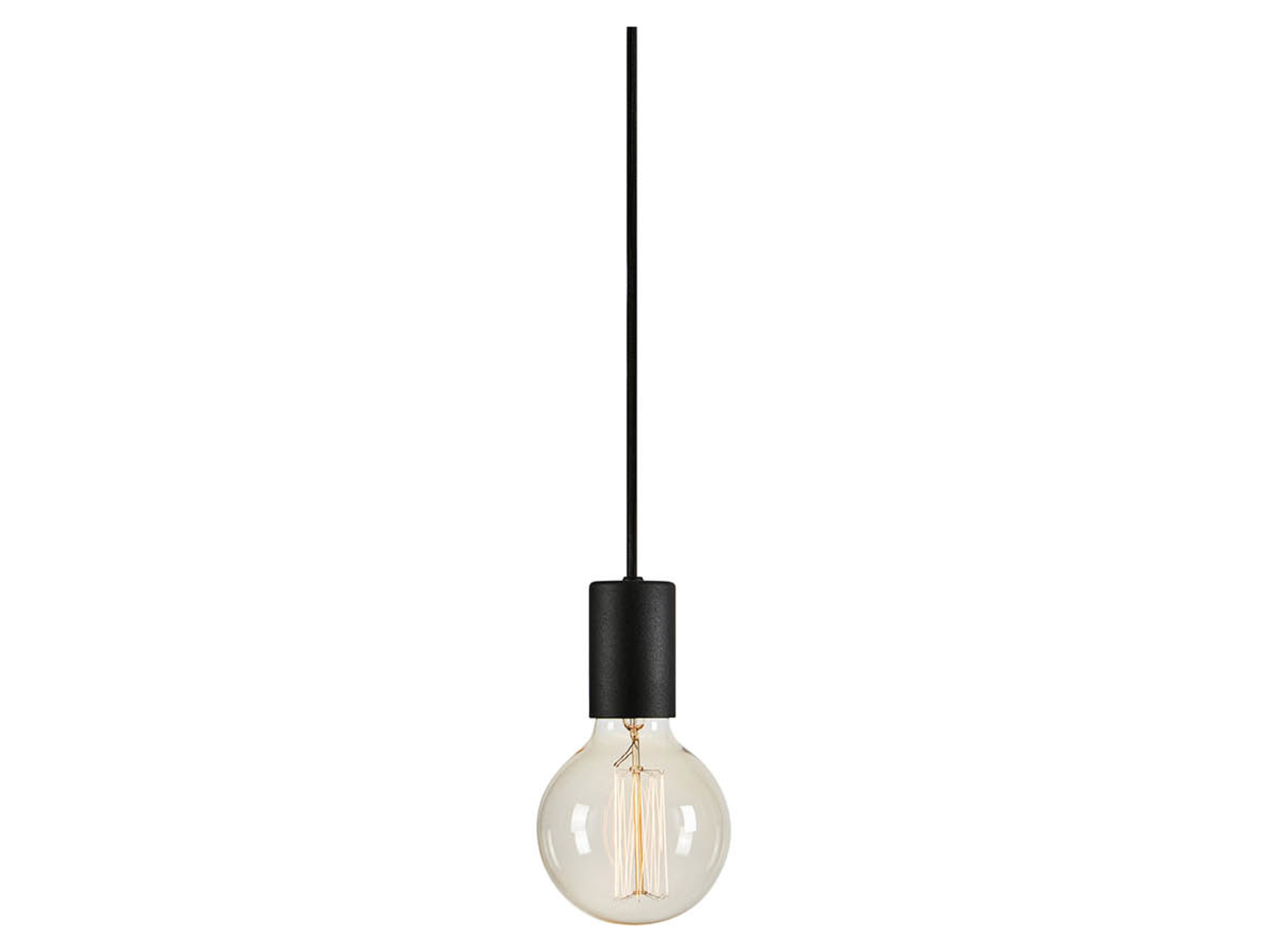 Lampa wisząca Cielo metalowa czarna