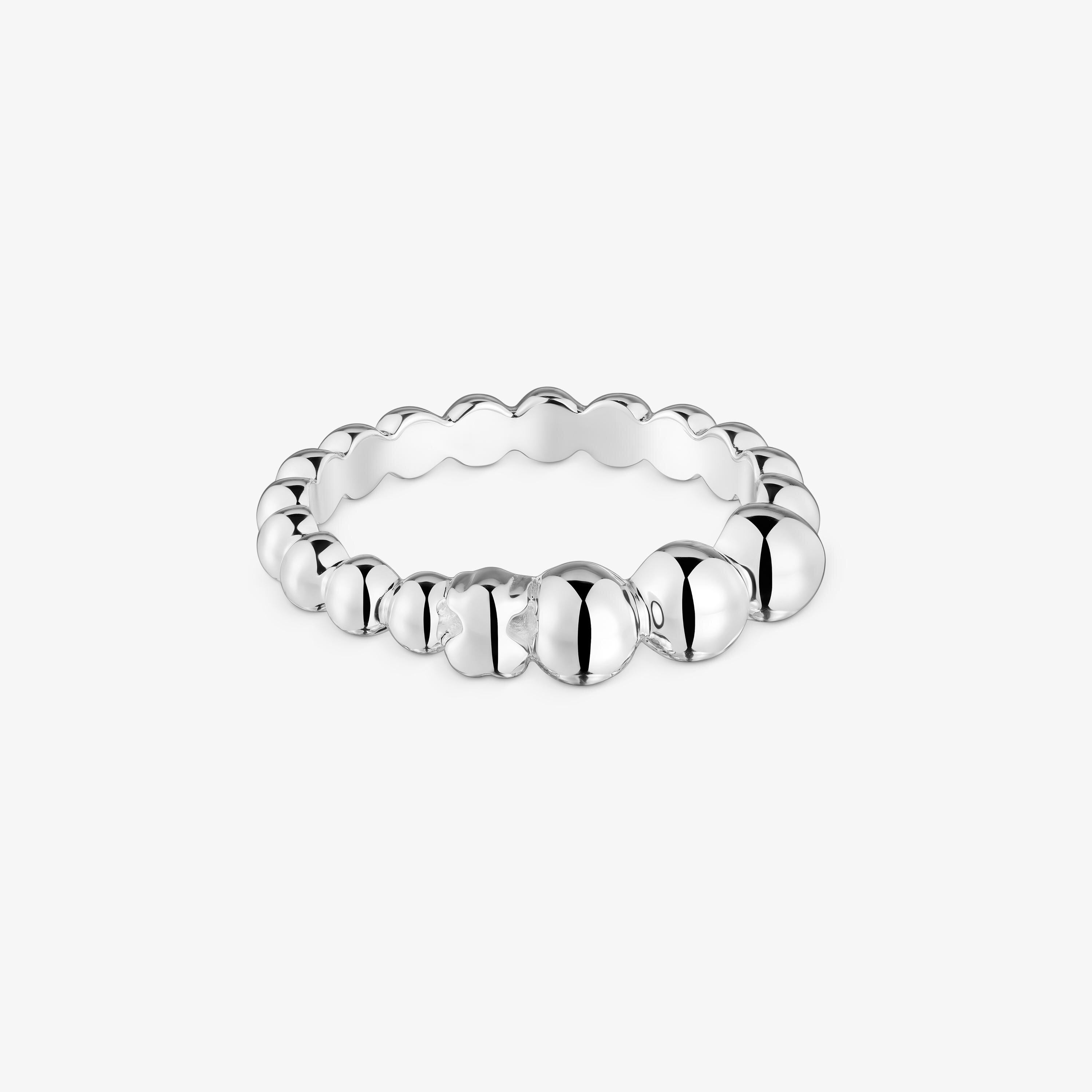 Anillo pequeño de plata Sugar Party
