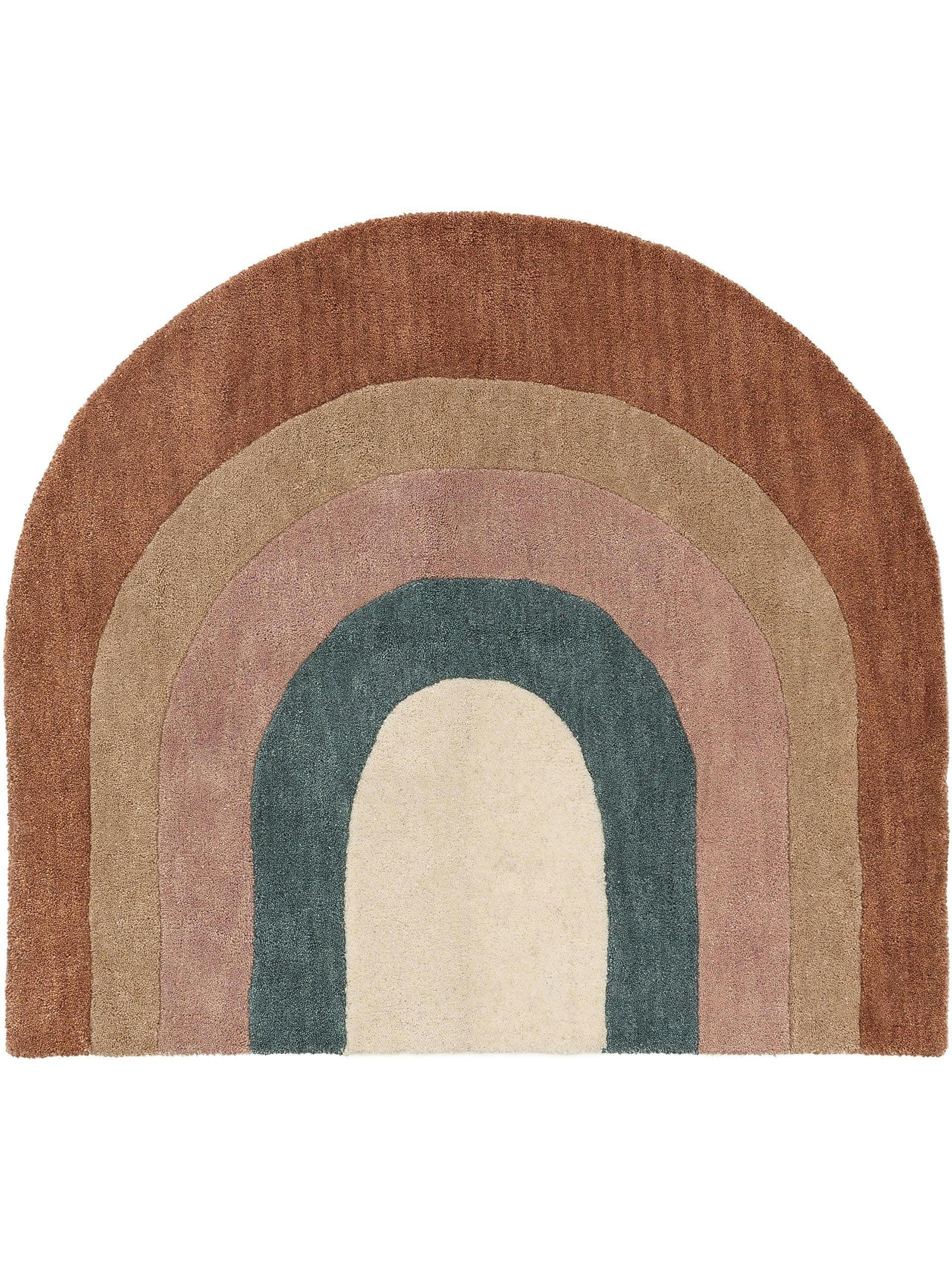 RAINBOW - Tapis enfant multicouleur 105x120