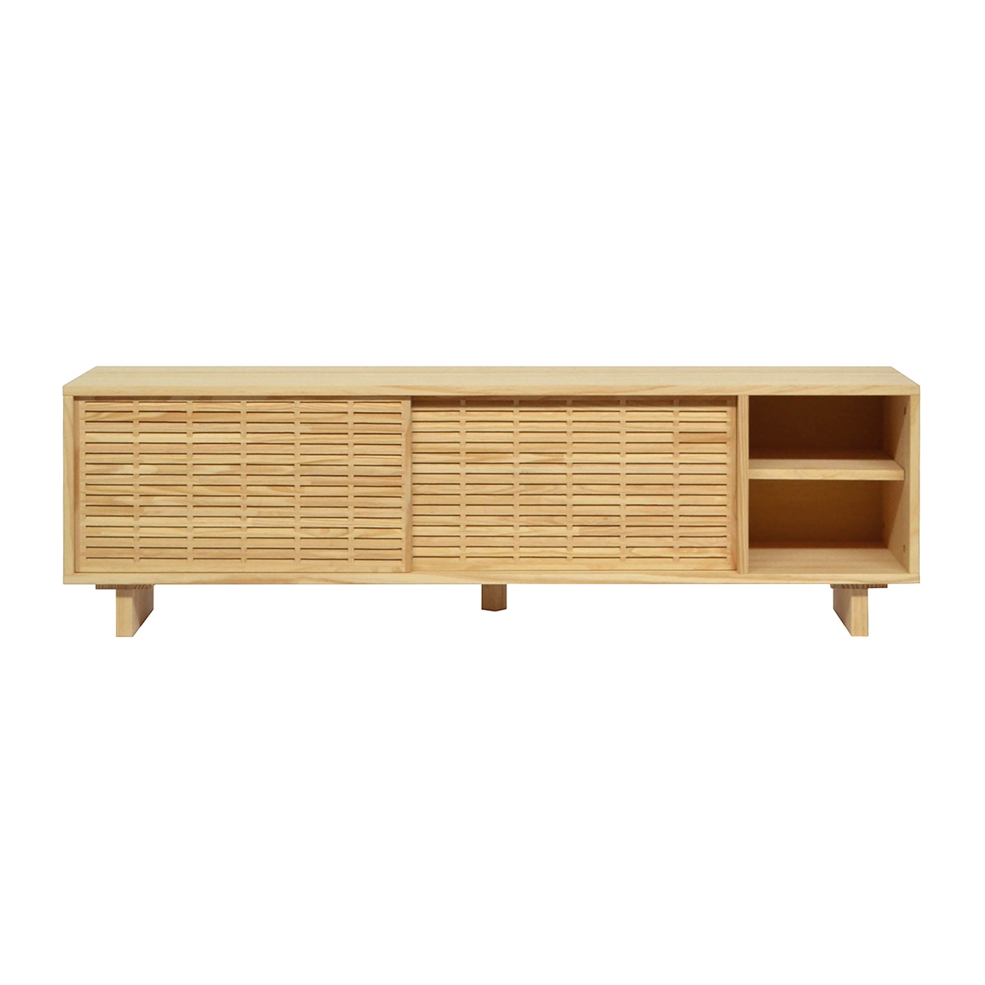 Naan Furniture TV meubel Galera - Natuurlijk grenen gelakt - 150 cm