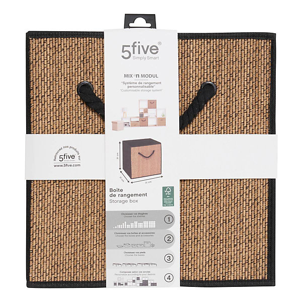 Panier Mix'n Modul L31cm noir - Noir- 5five