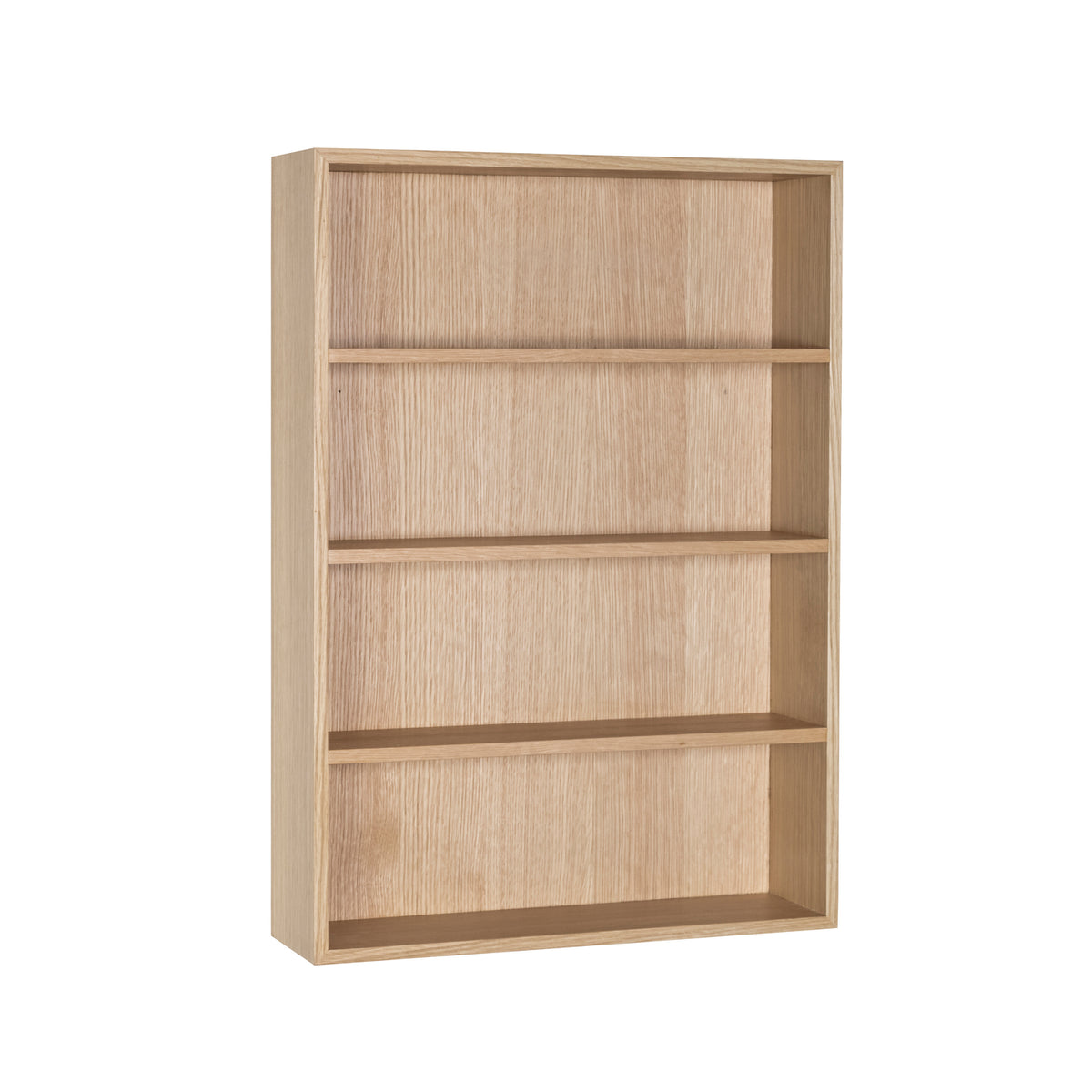 Hübsch plankenkast Cubbie - mdf/eiken fineer - 50x14xh70cm