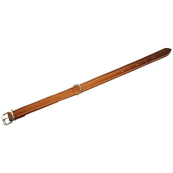 Halsband, Tabacco, 35 cm, Rindsleder, Cognac