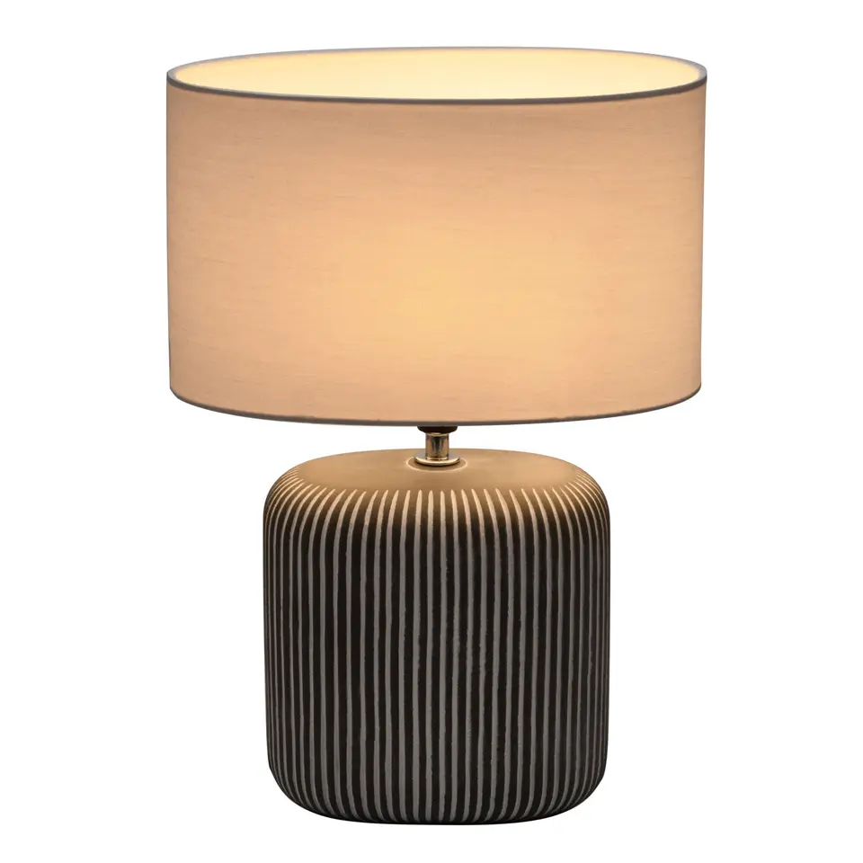 Pauleen Pure Shine Tafellamp - Grijs/Wit