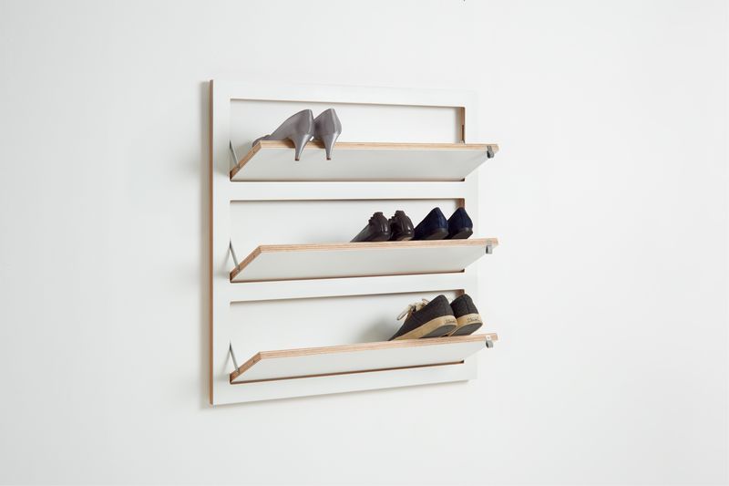 Fläpps schoenenrek 80x80-3 - Wit