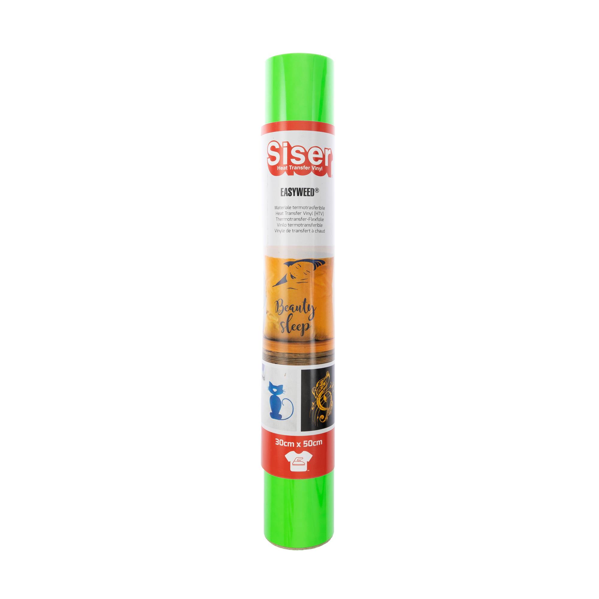 Siser Fluorescent Green Easyweed Heat Transfer Vinyl 30cm x 50cm