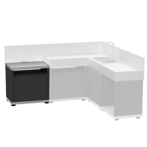 Meuble de cuisson DUO pour plancha / barbecue - Le Marquier