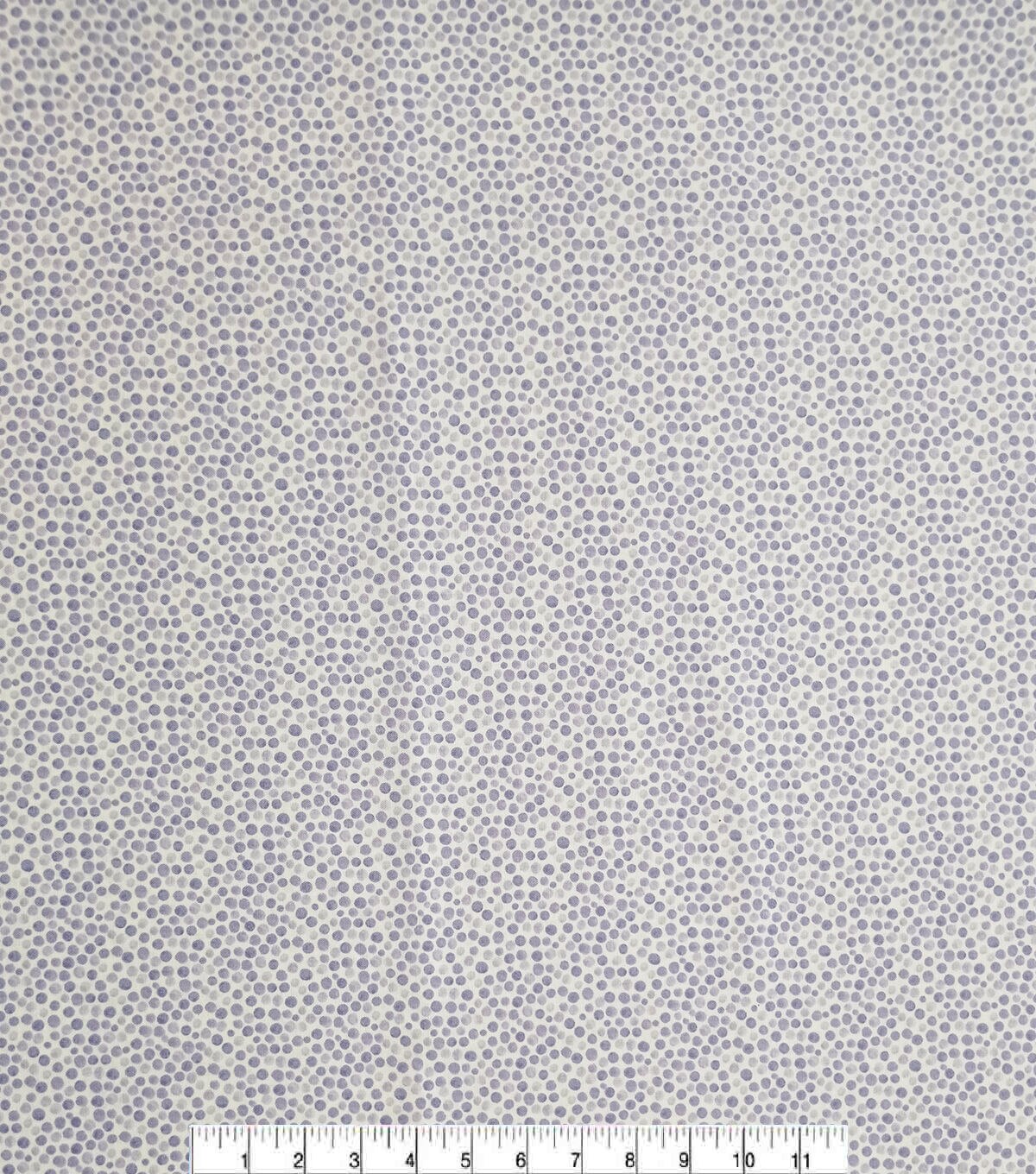 Purple Watercolor Dots Cotton Fabric by Keepsake Calico