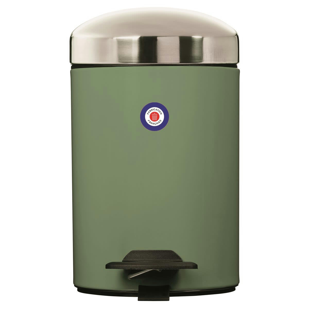 BONNY - Poubelle 3L en Métal Vert pistache