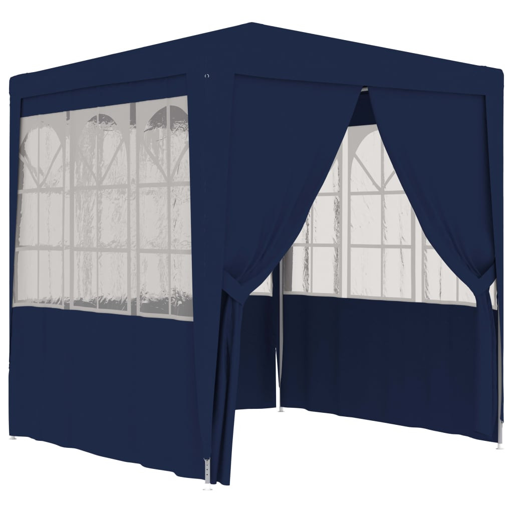 Namiot imprezowy Niebieski 2.5 x 2.5 m Polietylen vidaXL
