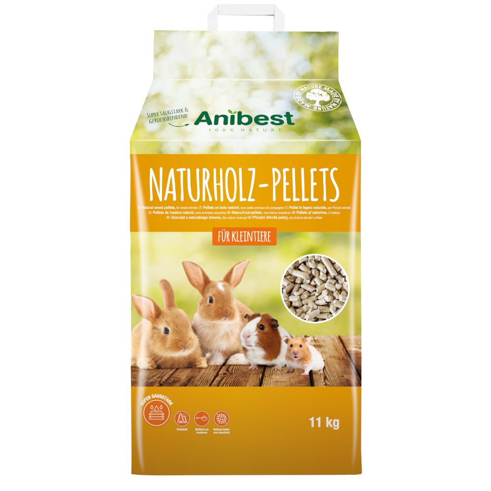Anibest Natural Wood Pellets