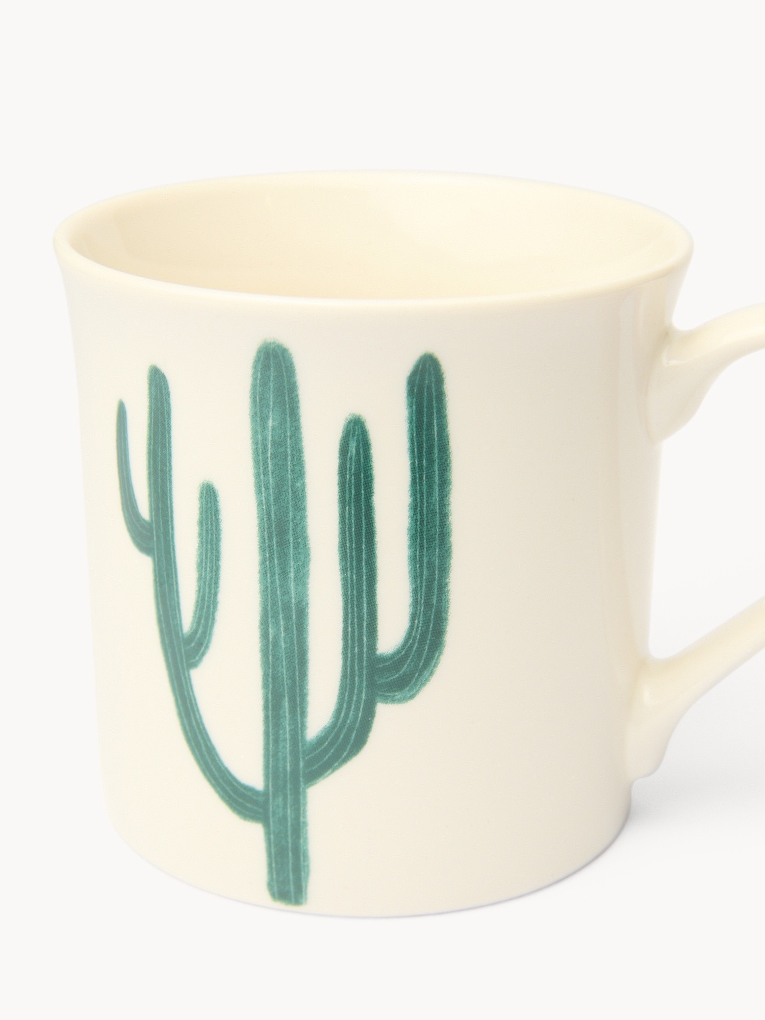 Mug in new bone china motivo cactus - Prezzo di lancio