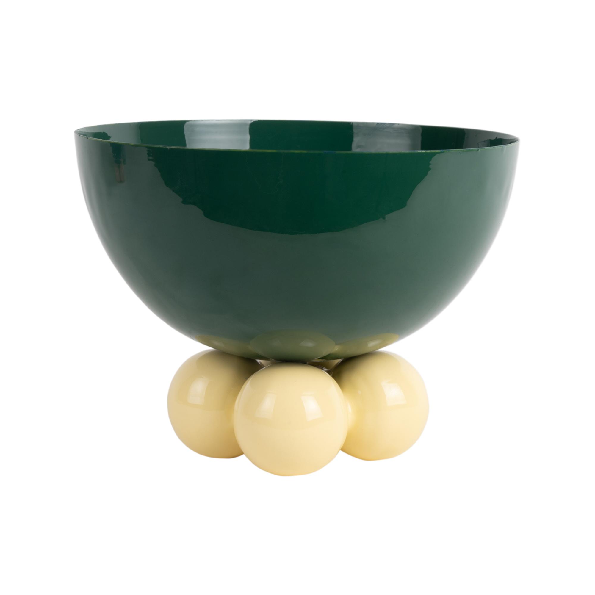 Present Time schaal Double Funky Large - groen - Ø20cm
