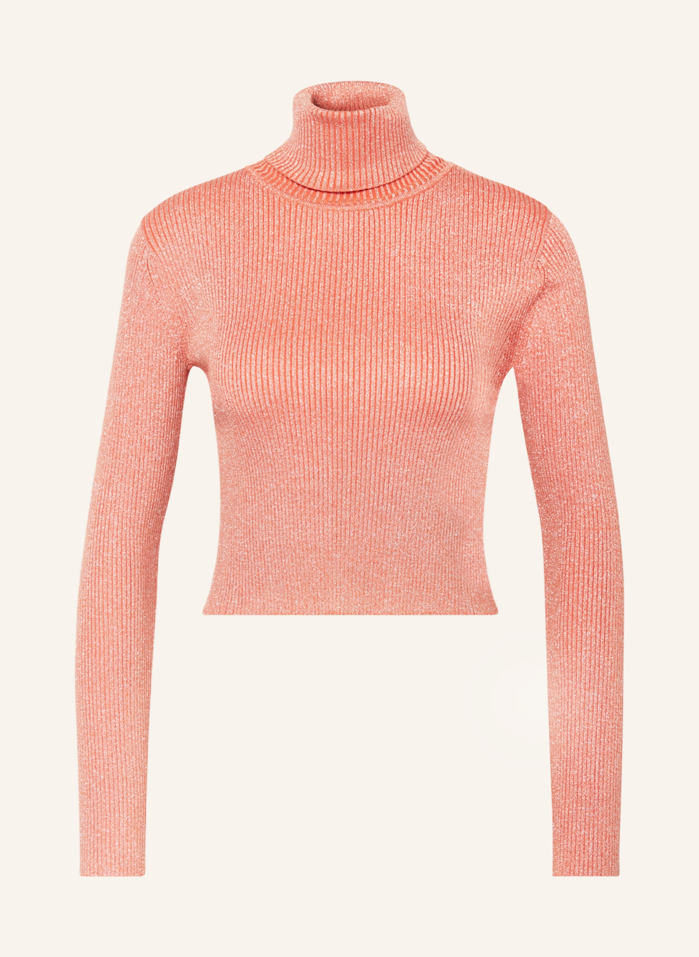MRS & HUGS Rollkragenpullover mit Glitzergarn