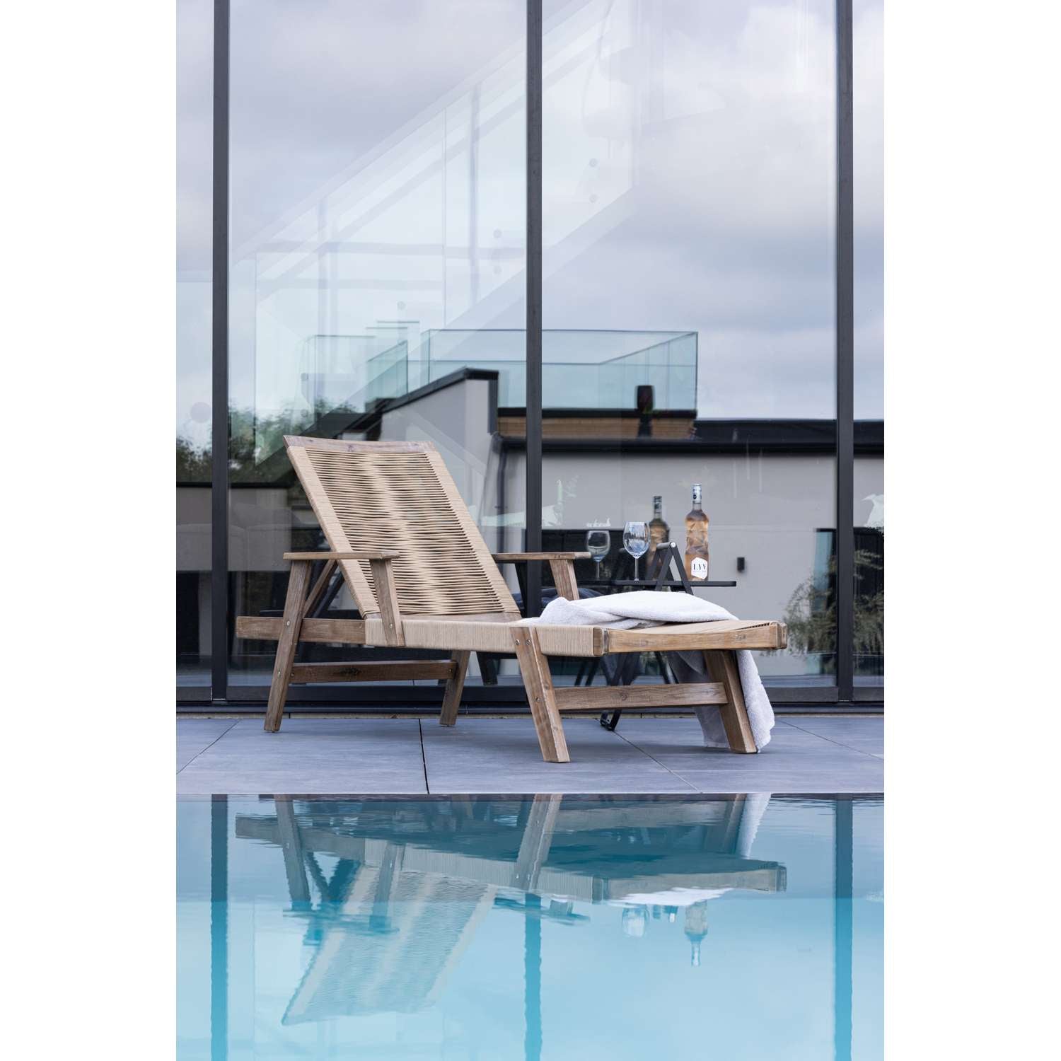 Venture Home Little John Zonnebed 72 x 55 x 200 - Bruin