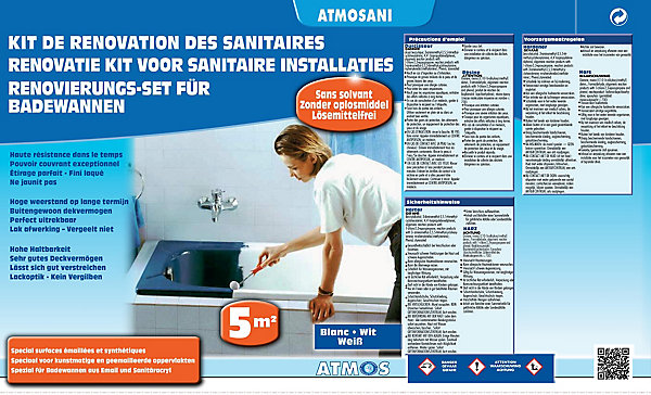 Kit de rénovation des sanitaires Atmosani