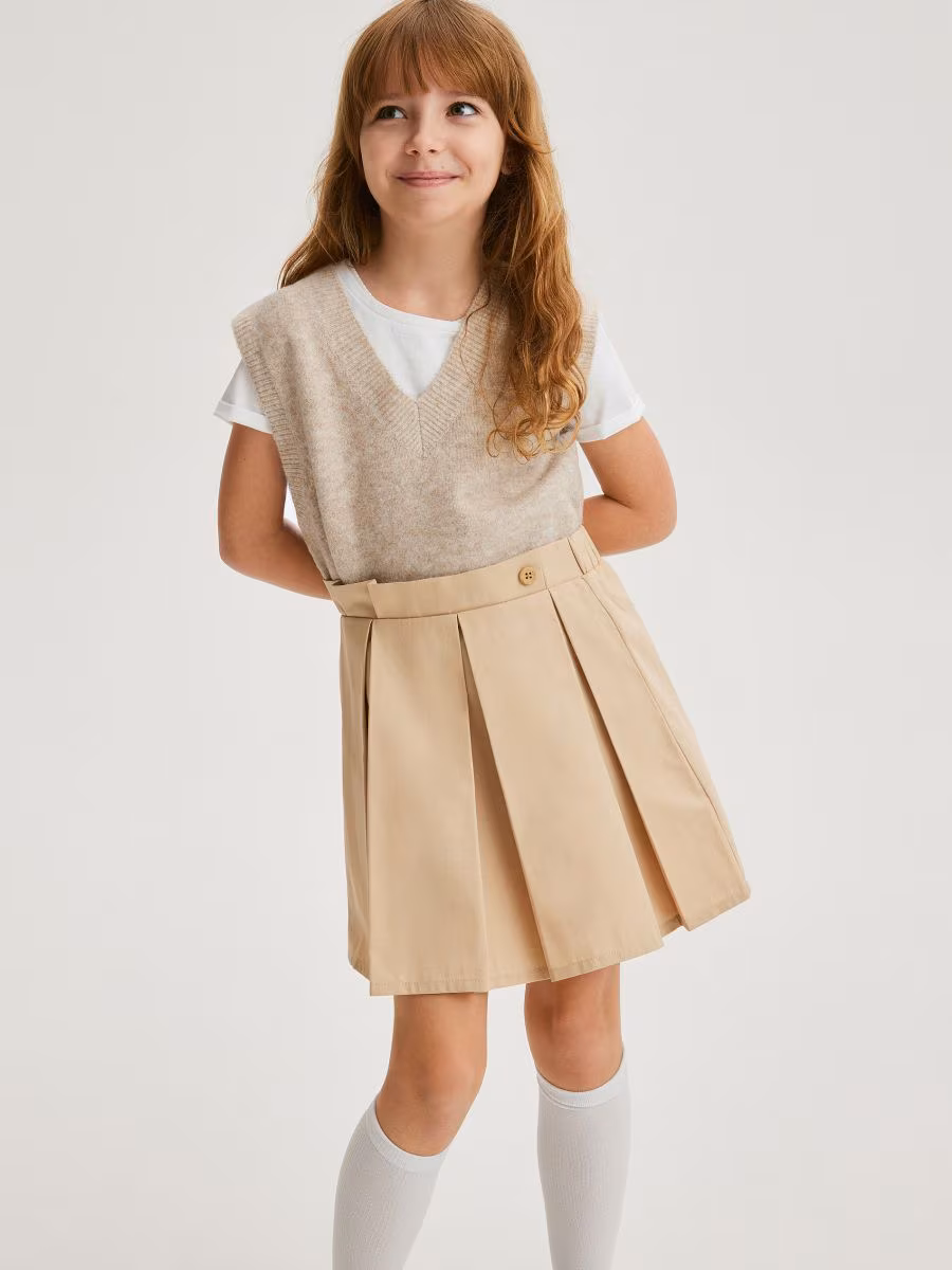 Pleated Skirt