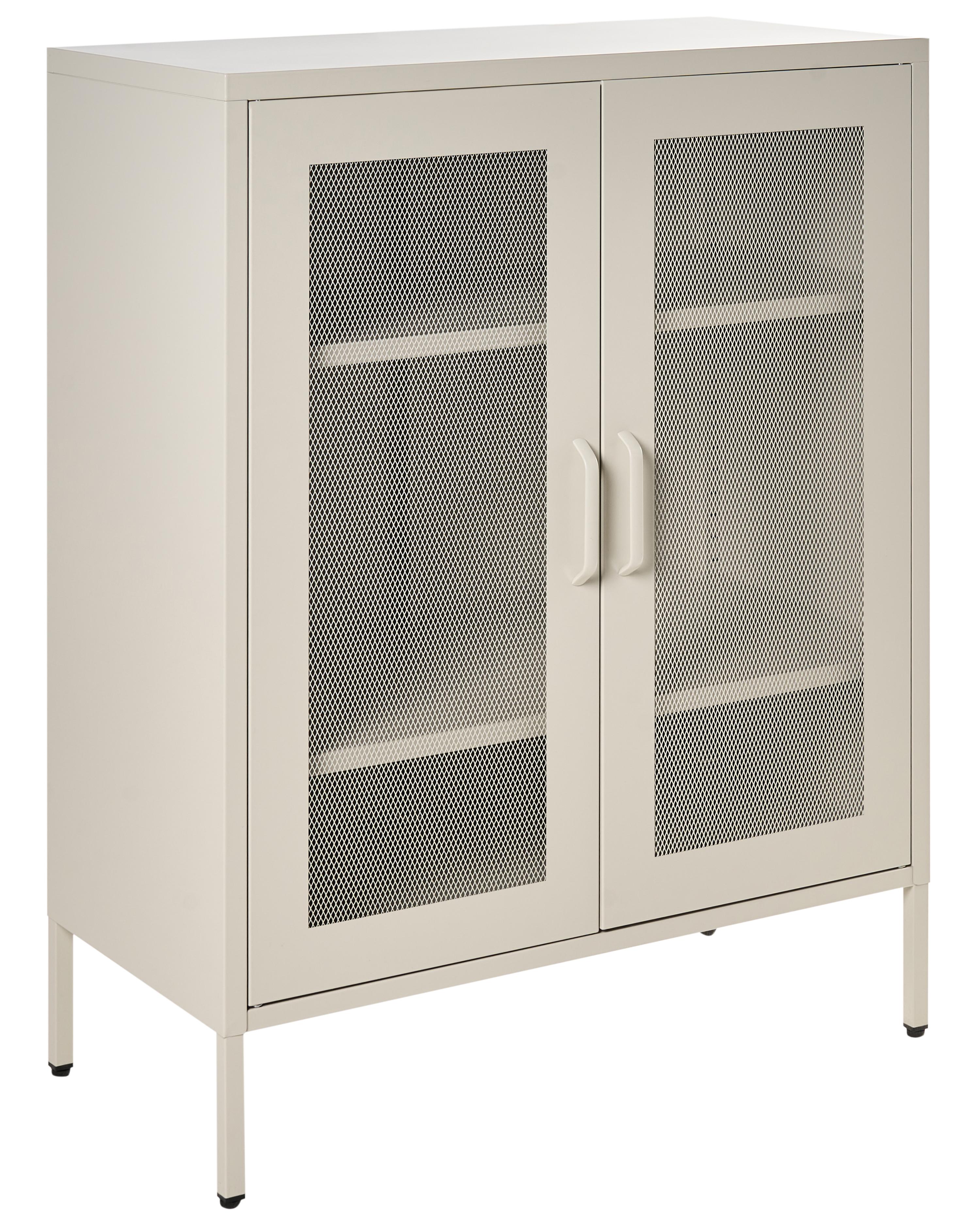 Cabinet WAKATIPU Metal Light Beige
