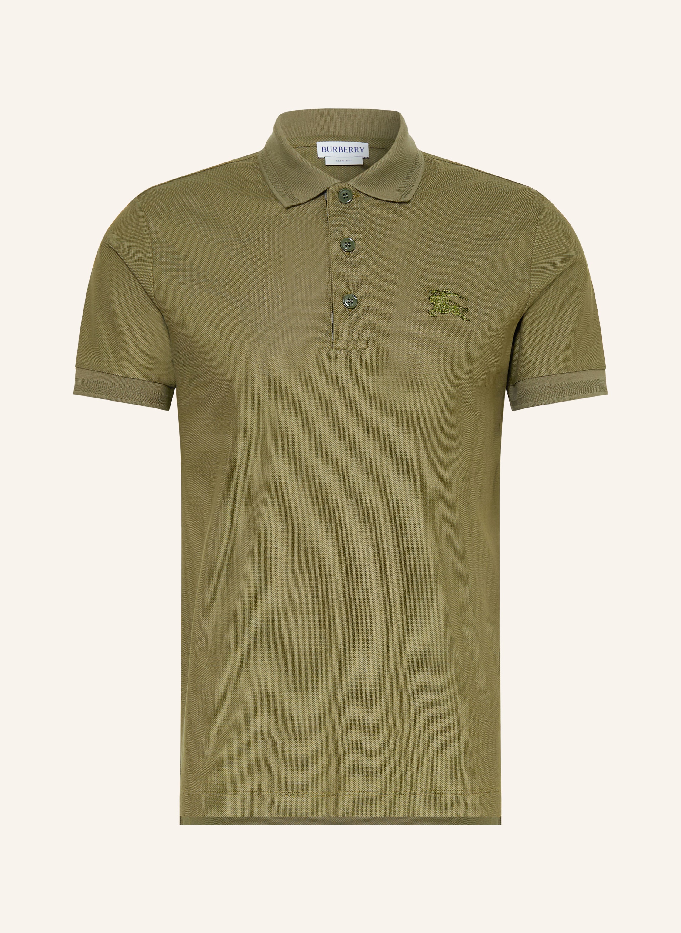 BURBERRY Piqué-Poloshirt EDDIE Slim Fit