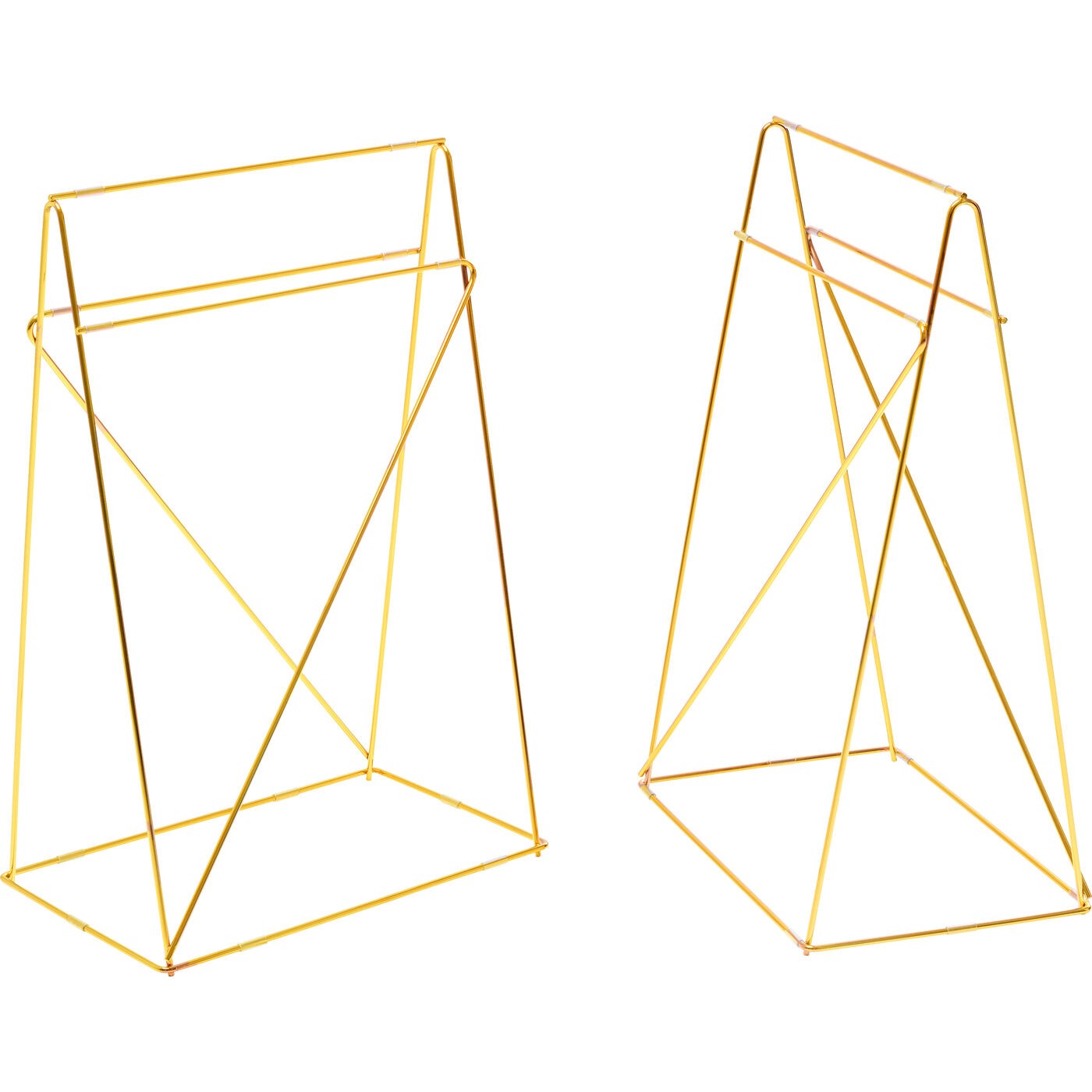 Bureauvoet Polar goud (2 set) Kare Design