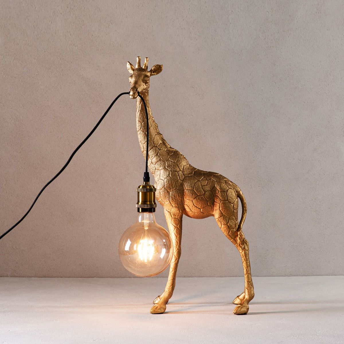 Lampa stołowa CILA ceramiczna 28x18x60 cm