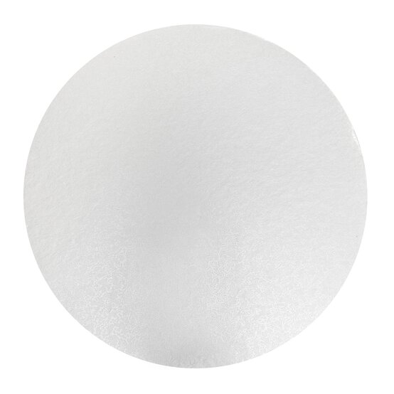 Silver Round Double Thick Card Cake Board 12 Inches