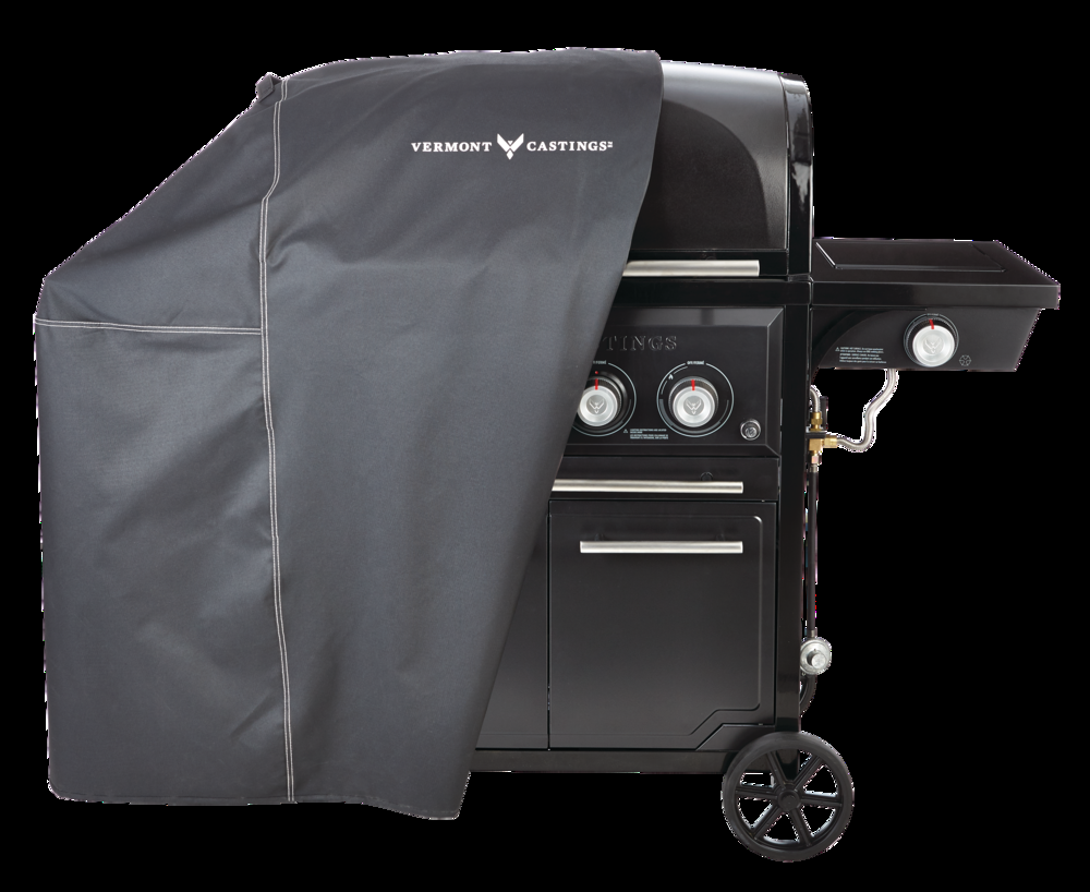 Vermont Castings Heavy Duty BBQ Gas Grill Cover, Waterproof & UV-Resistant, Medium