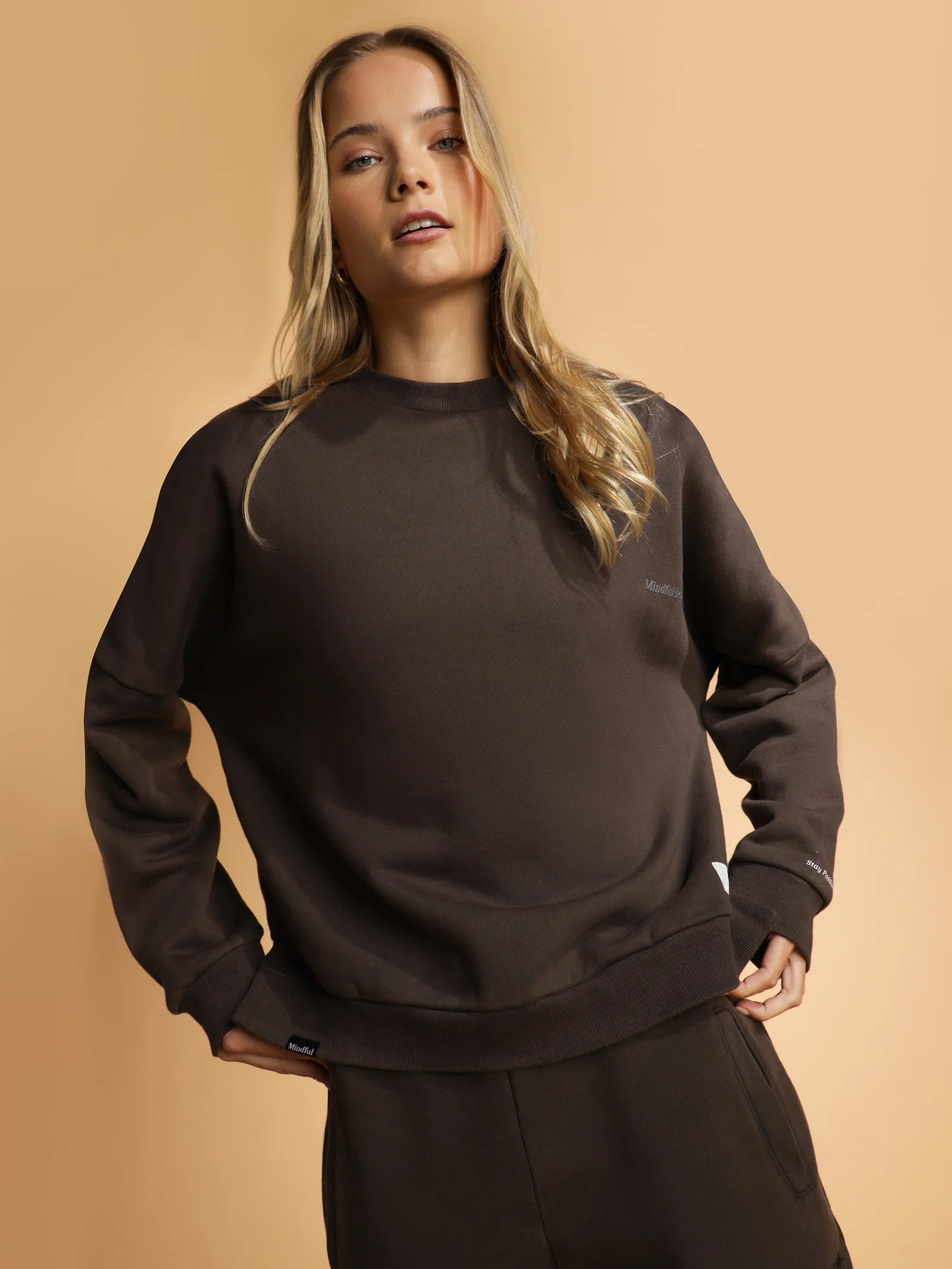 Oversized Drop Tail Sweater