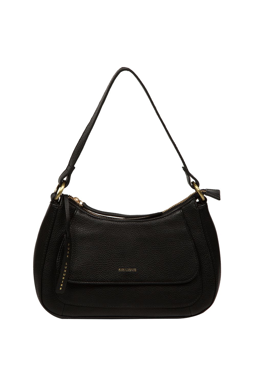 Pure Luxuries London Calista' Leather Grab Bag