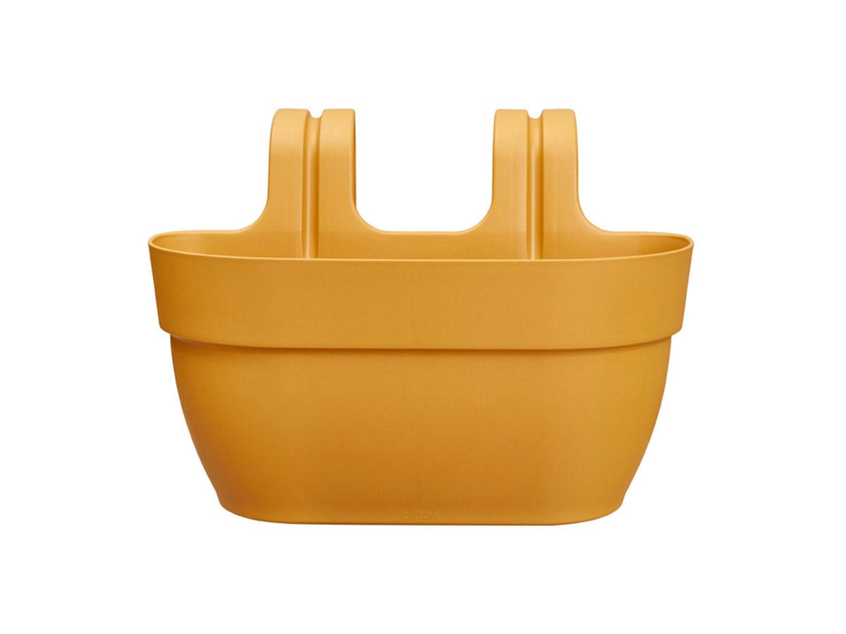 VIBIACAMPANA - Balconnière 36x24x27 cm en polypropylène jaune