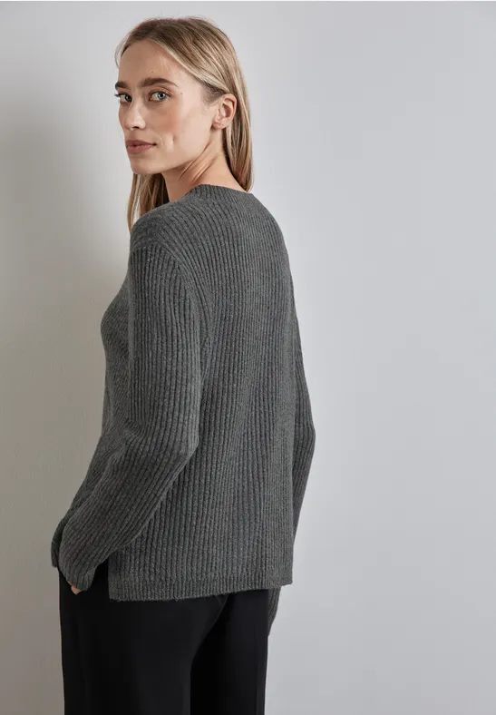 Strukturpullover